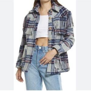 NWT BLANKNYC FRINGE JACKET